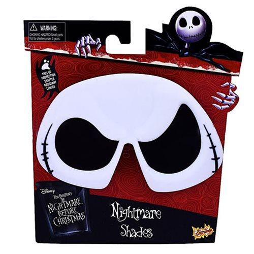 Nightmare Before Christmas Jack Sun-Staches